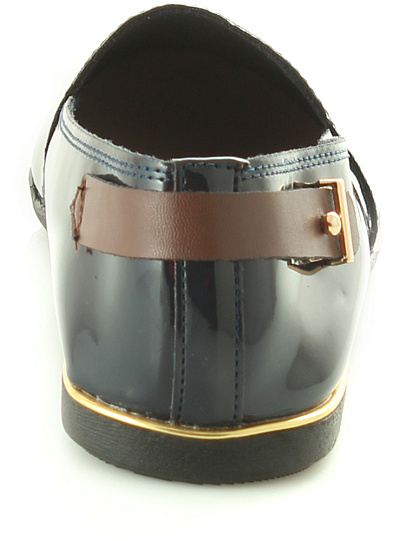 3555-2син Балетки